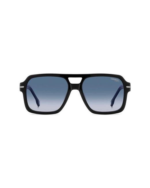 Carrera Blue 56Mm Gradient Square Sunglasses for men