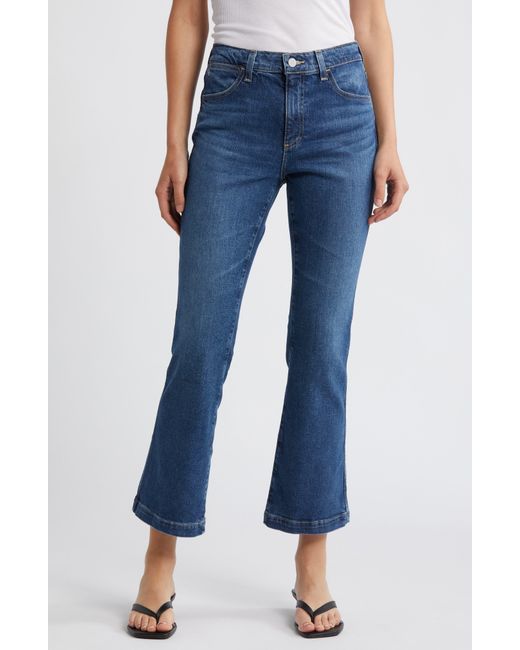 AG Jeans Blue Naomi Mid Rise Ankle Flare Jeans