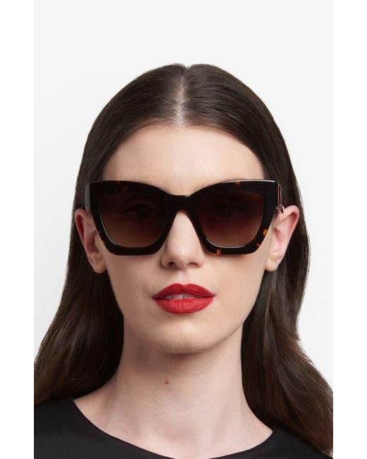 Carolina Herrera 52Mm Gradient Cat Eye Sunglasses | Lyst display picture 1