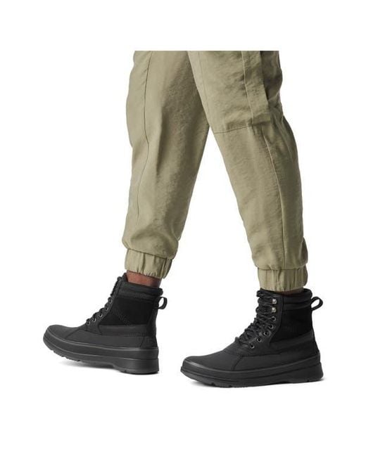 Sorel Black Waterproof Insulated Hiking Boots for men