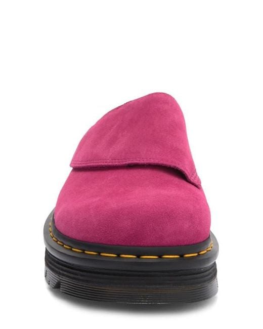 Dr. Martens Pink Zebzag Water Resistant Slingback Clog