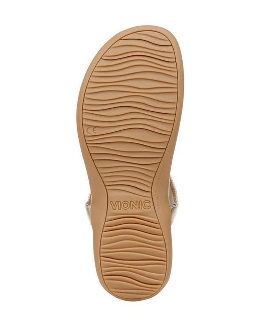 Vionic Natural Brea T-Strap Sandal
