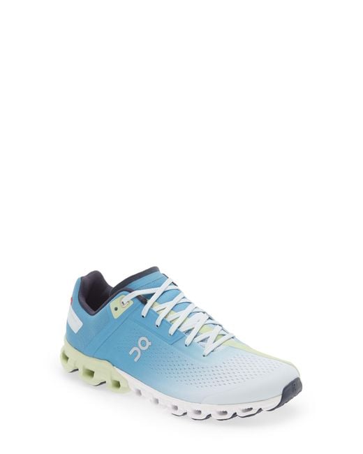On Cloudflow Running Shoe in Blue Lyst