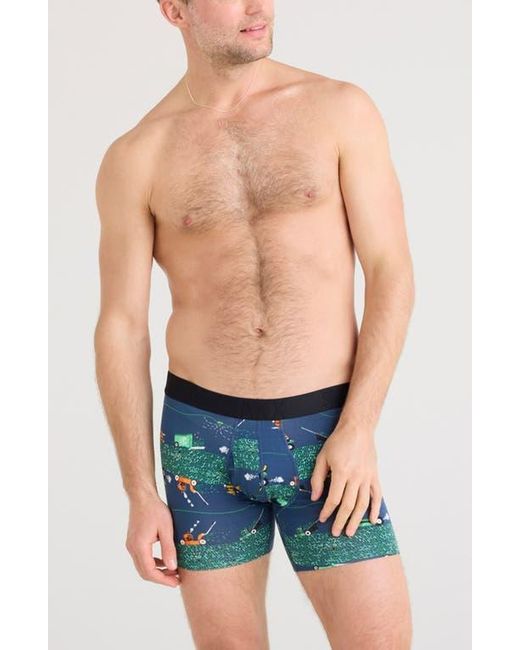 Saxx Underwear Co. Green Assorted 2-Pack Droptemp Cooling Cotton Boxer Briefs for men