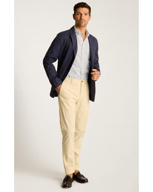 Bonobos White Everyday Slim Fit Floral Stretch Cotton Button-Down Shirt for men