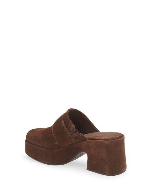 Chocolat Blu Brown Haze Platform Mule