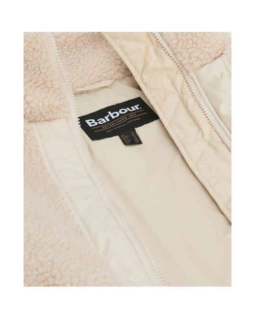 Barbour Natural Brawby High Pile Fleece Jacket