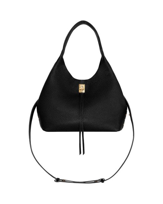 Rebecca Minkoff Black Darren Studded Leather Carrysome Bag