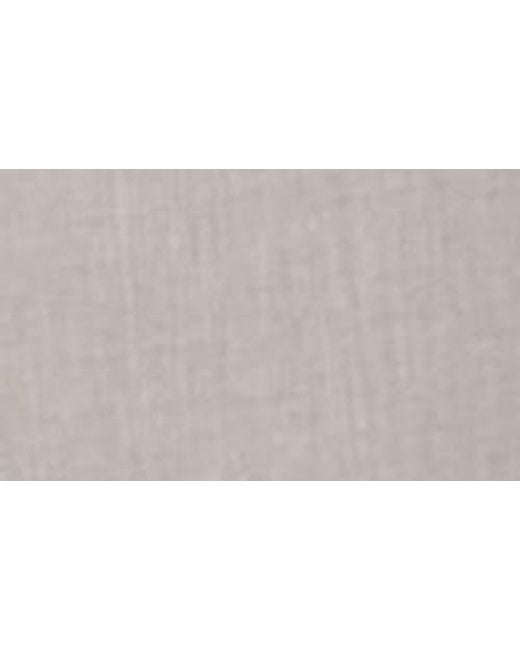 Les Deux White Como Slub Tapered Pants for men