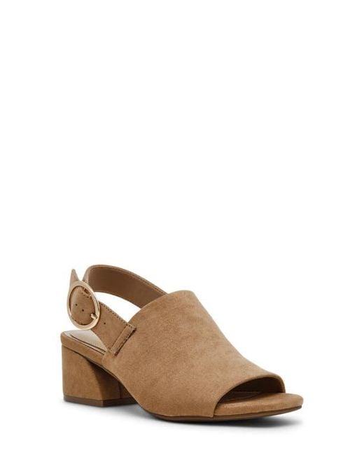 Anne Klein Brown Maddy Slingback Sandal