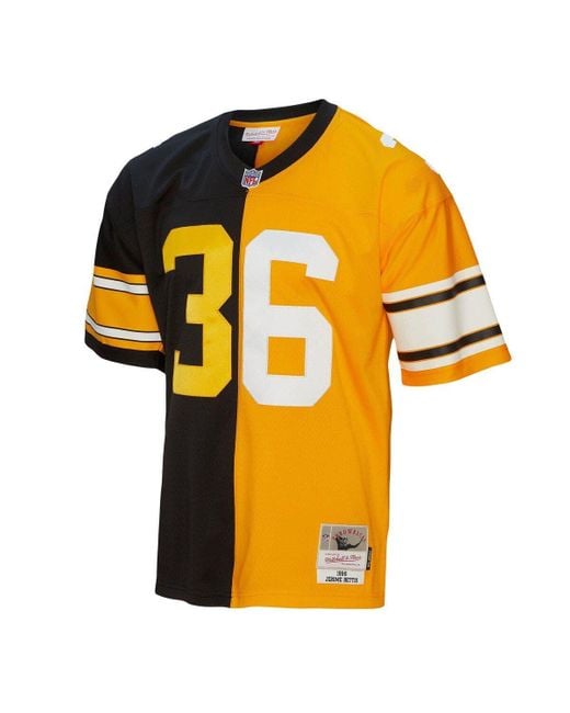 Mitchell & Ness Men's Troy Polamalu Black Pittsburgh Steelers Legacy Replica Jersey