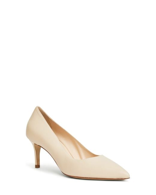 Bruno Magli Natural Tara Pointed Toe Pump