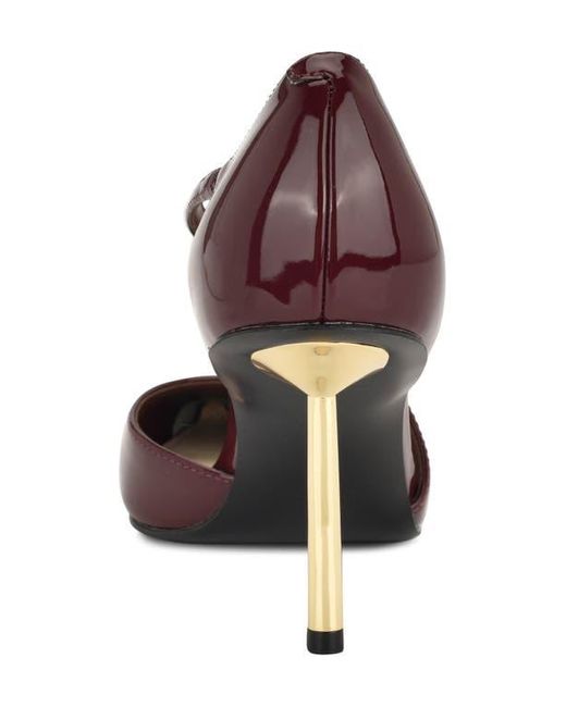 Nine West Purple Dolen Pointed Toe Pump