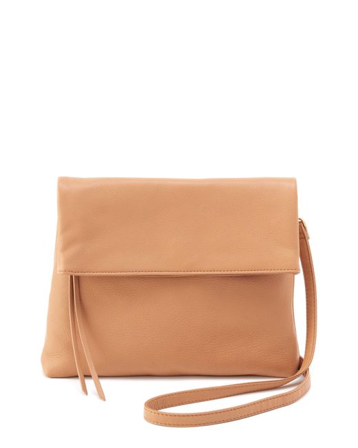 Hobo International Draft Leather Crossbody Bag in Brown Lyst