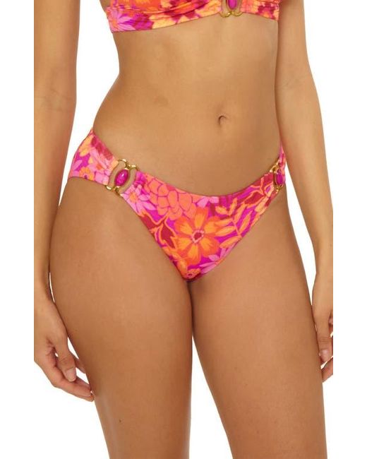 Becca Red Copacabana Ring Hipster Bikini Bottoms