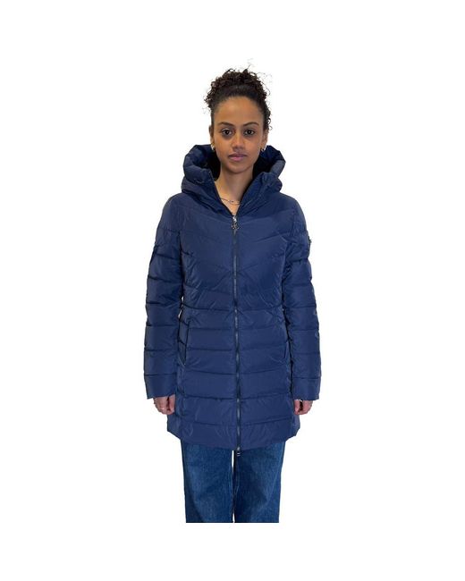 Woodpecker Blue Long Robin Medium Weight Coat