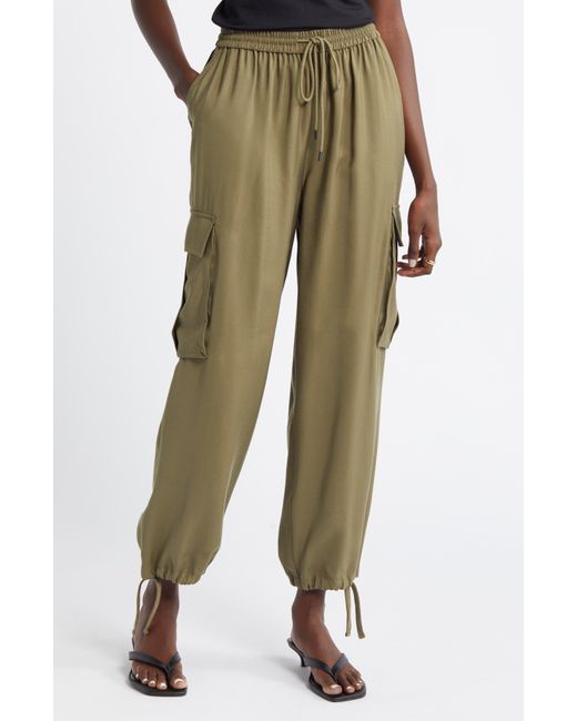 Nordstrom Utility Cargo joggers in Green | Lyst