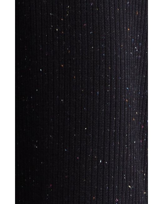 Thom Browne Black 4-bar Flecked Cotton & Silk Sweatpants for men