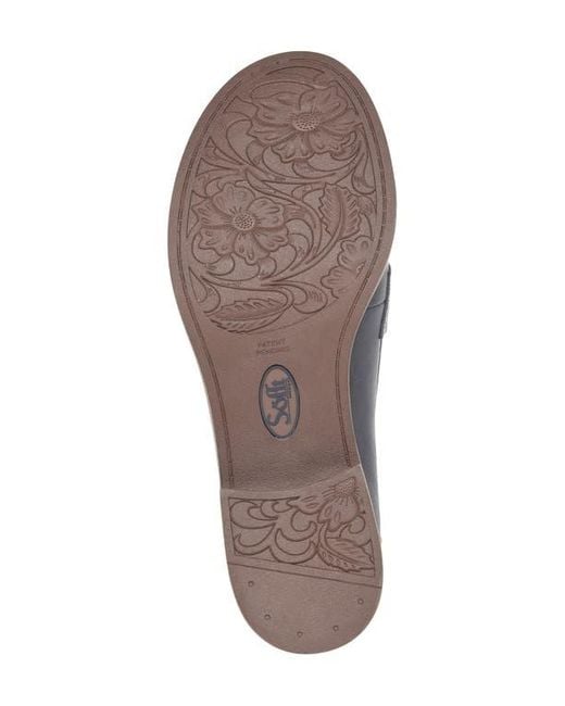 Söfft Blue Nova Bit Loafer