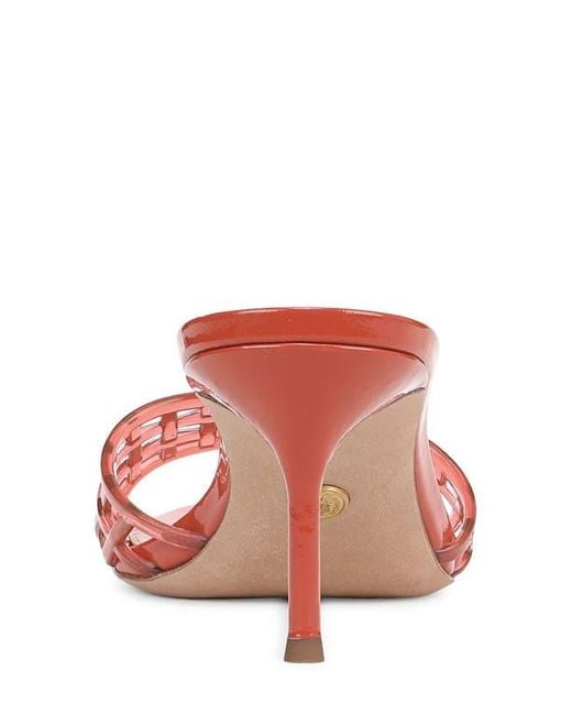 Veronica Beard Pink Tia Jelly Slide Sandal