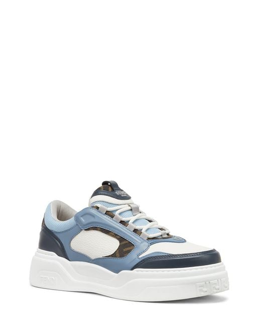 Fendi Blue Sneakers for men