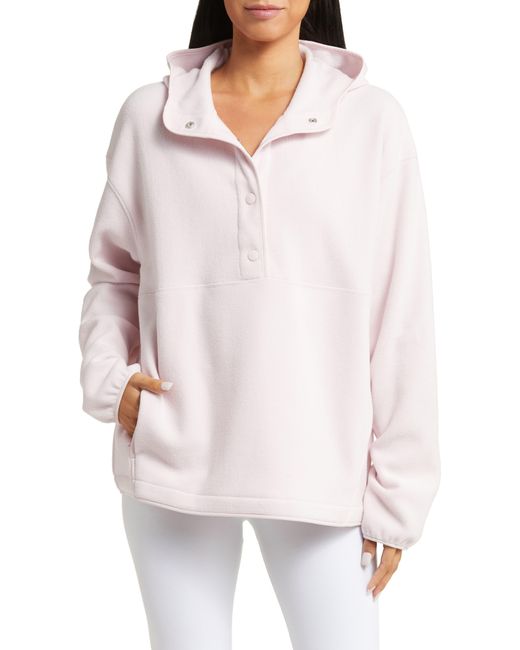 Outdoor voices rec fleece snap jacket Clearance