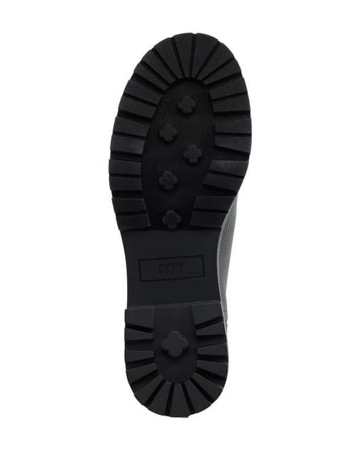 DKNY Black Rick Platform Chelsea Boot