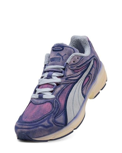 PUMA Purple Extos Overdye Sneaker for men