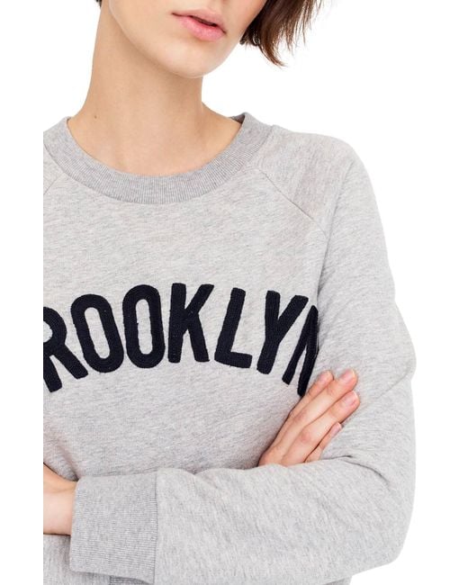 J.Crew Gray Brooklyn Sweatshirt