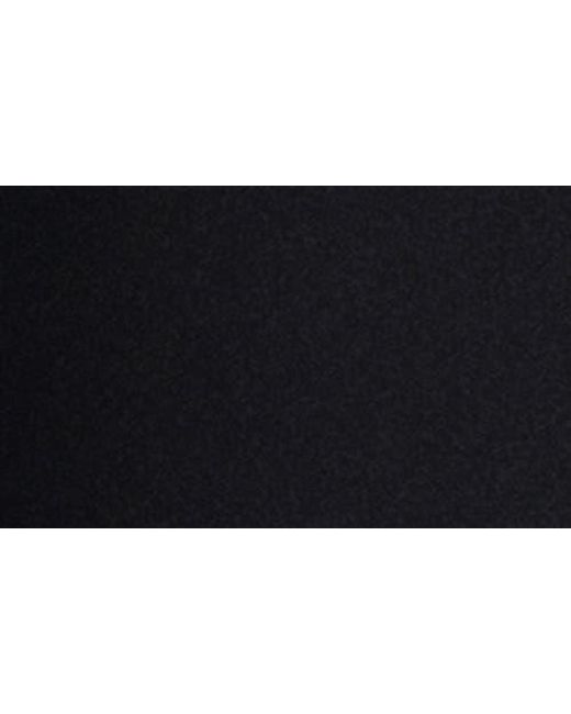 Mango Black Luna Asymmetric Mock Neck Minidress