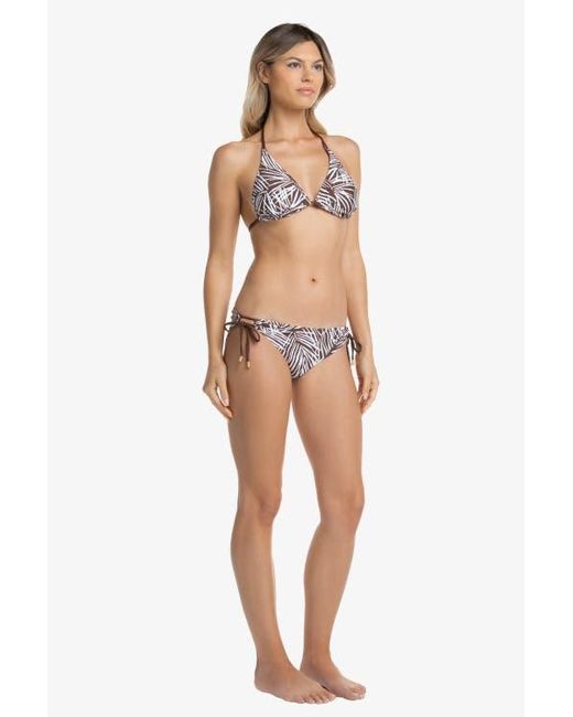 Helen Jon Black Reversible String Bikini Top