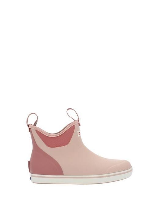 XtraTuf Pink 6-Inch Ankle Deck Boot