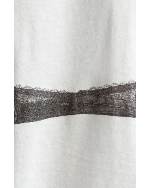 VAQUERA White Bra Graphic T-shirt