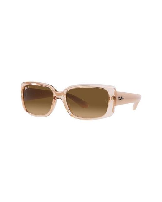 Ray-Ban Multicolor 58Mm Gradient Rectangular Sunglasses