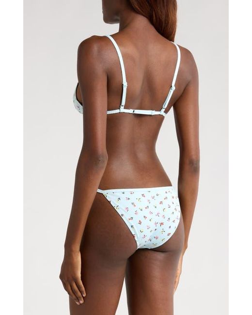 Solid & Striped Black Lulu Bikini Top