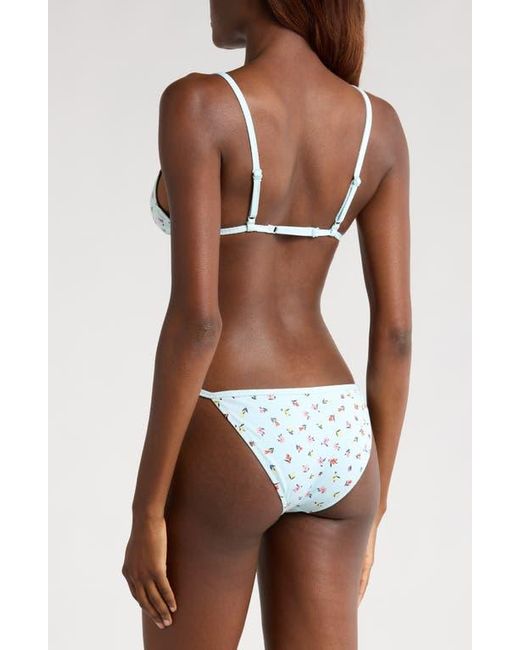 Solid & Striped Black Lulu Bikini Top