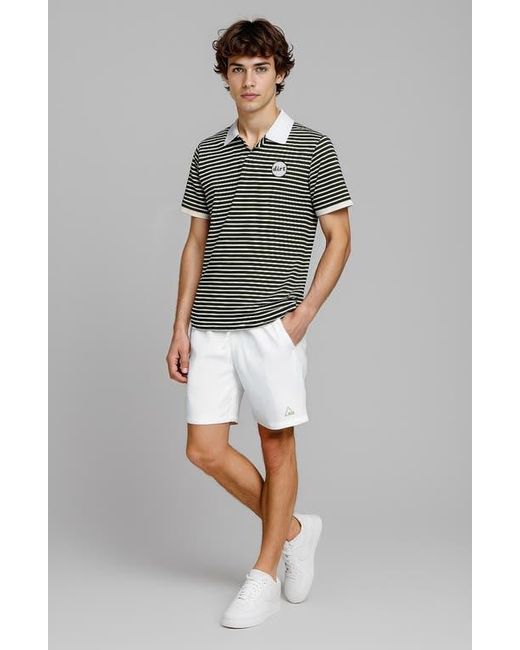D.RT Black Stripe Polo for men