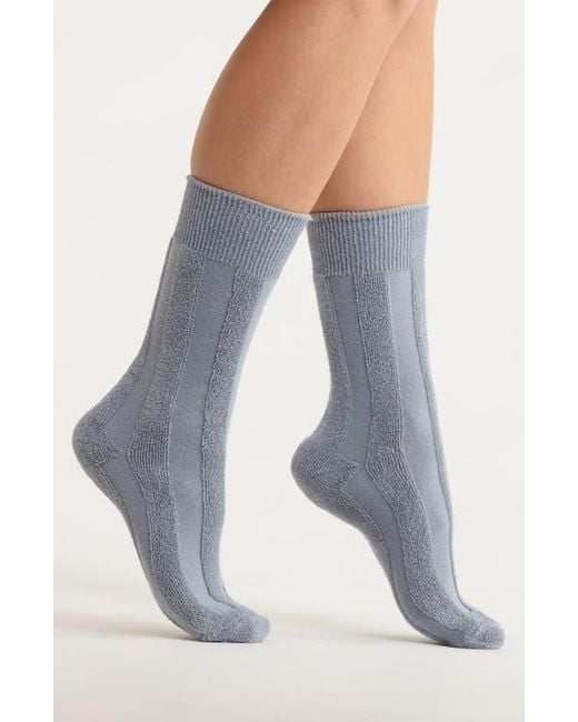 Casa Clara Blue Celeste Crew Socks