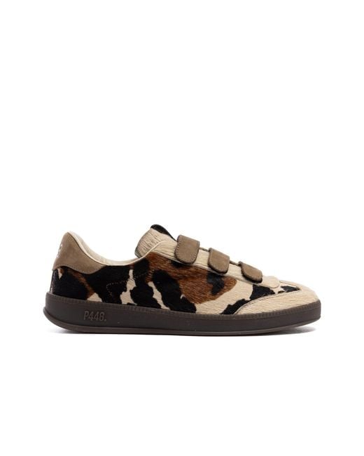 P448 Brown Capri Western Sneaker
