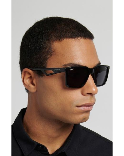 Carrera Black X Ducati 56Mm Rectangular Sunglasses for men