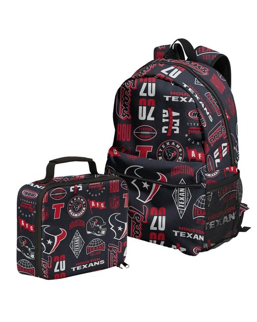 Outerstuff Blue Houston Texans Backpack And Lunchbox Set