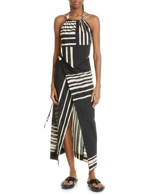 Sass and bide palais stripe dress cheap