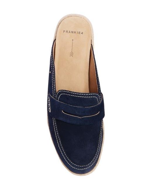Frankie Blue Arlie Loafer Mule