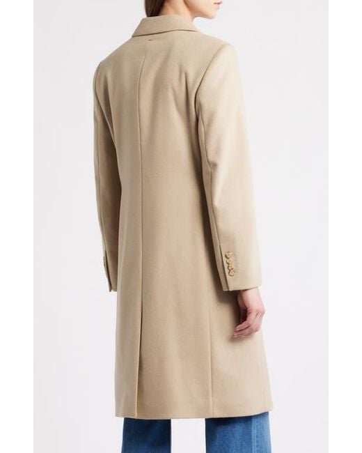 Boss Natural Classin Wool Coat