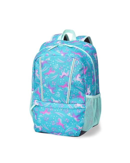 Lands' End Blue Classmate Backpack