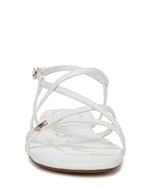 Circus by Sam Edelman White Rebecca Ankle Strap Sandal