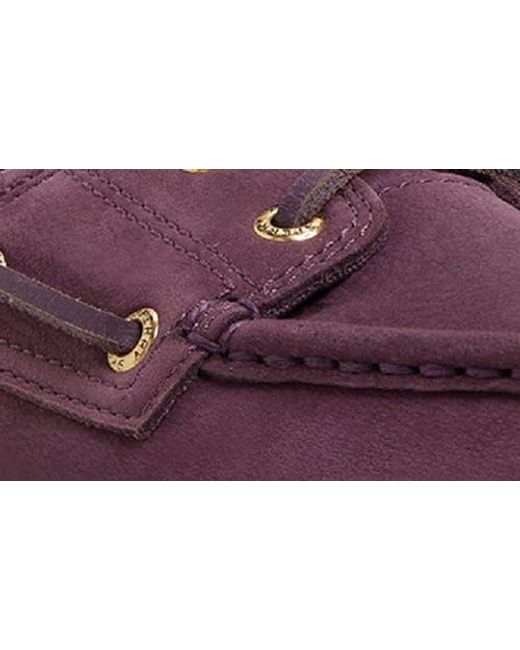 Sperry Top-Sider Purple Wells Boat Shoe
