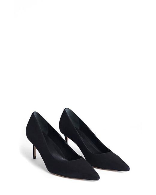 Marion Parke Black Classic Pointed Toe Pump