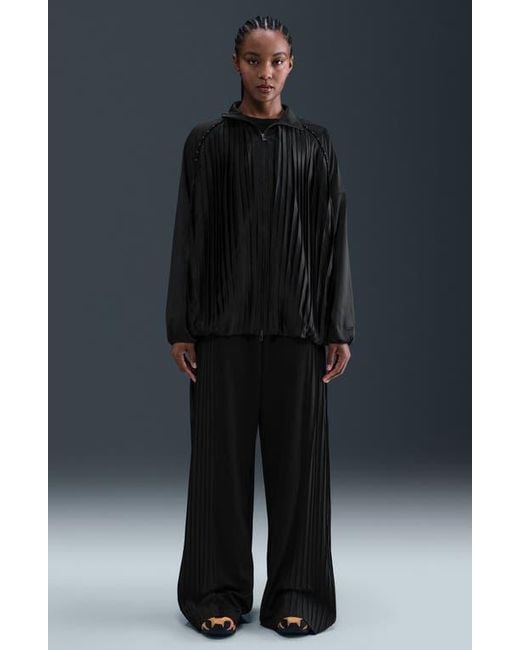 Nike Black Pleated Wide Leg Pants