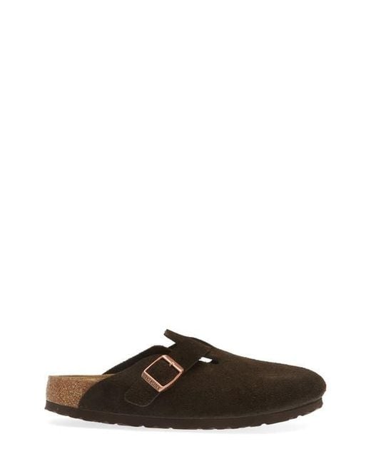 Birkenstock Brown Boston Soft Footbed Clog